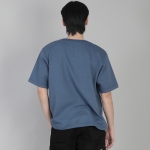 무지 R넥 반팔티셔츠 RSR-880 이집션 블루