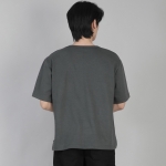 무지 R넥 반팔티셔츠 RSR-880 슬레이트 그레이