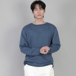 무지 R넥 스웨트셔츠 RRS-873 이집션 블루