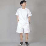 R넥 무지 반팔티 BRS-826 화이트