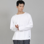 무지 R넥 스웨트셔츠 RRS-873 화이트