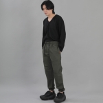 와이드 테이퍼드 조거팬츠 WRG-358 카키