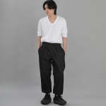 와이드 테이퍼드 조거팬츠 WRG-358 블랙데님 BRS