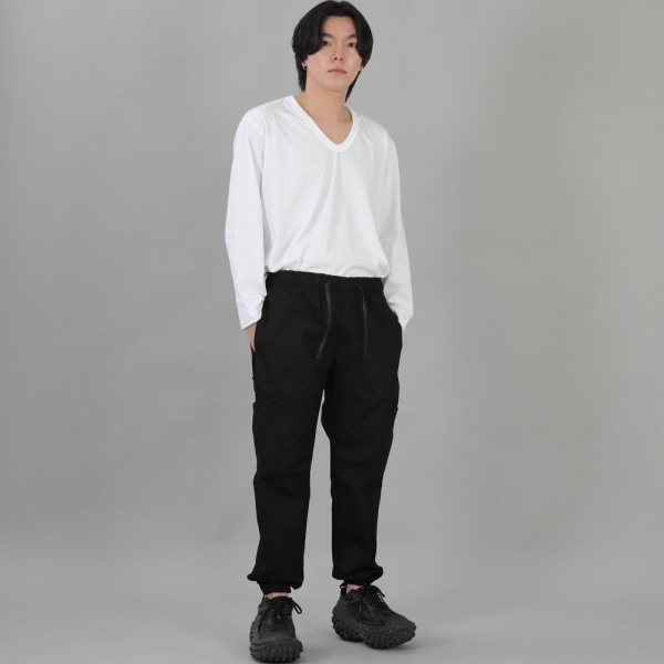 인하우스 카고조거팬츠 IHC-359 블랙