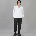 인하우스 카고조거팬츠 IHC-359 블랙데님 BRS