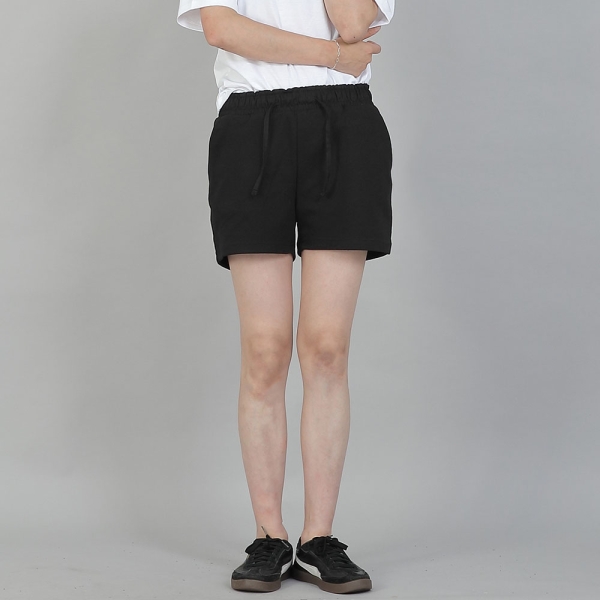 미니멀 코어 포인트밴드 숏팬츠 CBW-386 블랙블랙