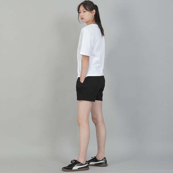 미니멀 코어 포인트밴드 숏팬츠 CBW-386 블랙블랙