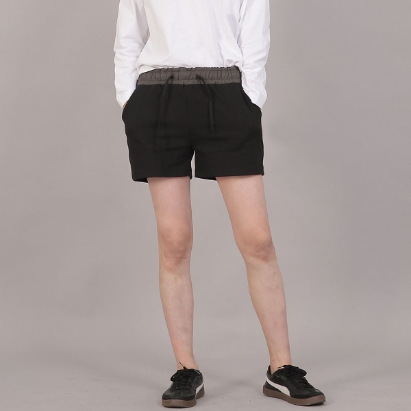 미니멀 코어 포인트밴드 숏팬츠 CBW-386 그레이블랙