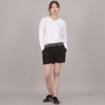 미니멀 코어 포인트밴드 숏팬츠 CBW-386 그레이블랙