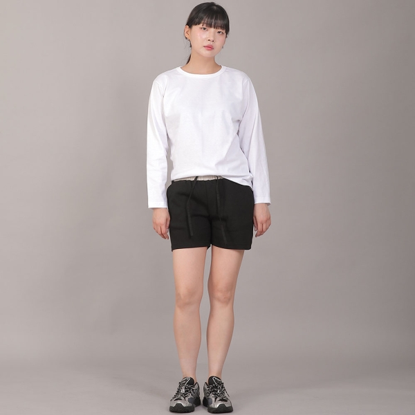 미니멀 코어 포인트밴드 숏팬츠 CBW-386 오트밀블랙