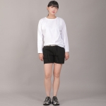 미니멀 코어 포인트밴드 숏팬츠 CBW-386 오트밀블랙
