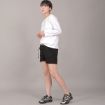 미니멀 코어 포인트밴드 숏팬츠 CBW-386 오트밀블랙