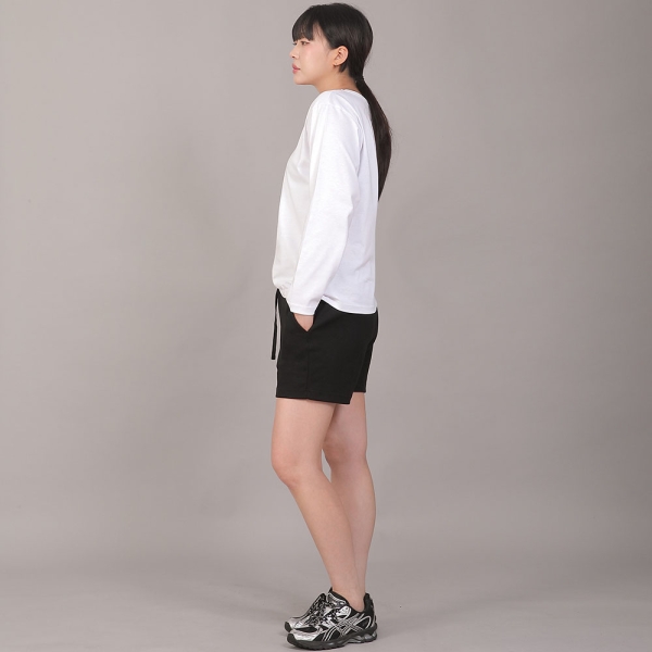 소프트 기모 숏팬츠 SKS-389 그레이블랙