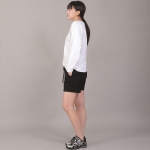 소프트 기모 숏팬츠 SKS-389 그레이블랙