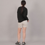 포켓리스 코튼 숏팬츠 CWS-390 오트밀