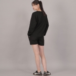 포켓리스 코튼 숏팬츠 CWS-390 블랙