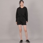 포켓리스 코튼 숏팬츠 CWS-390 블랙