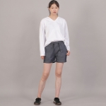 포켓리스 코튼 숏팬츠 CWS-390 데님 라이트인디고
