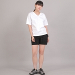 미니멀 16s 코튼 V넥 반팔티셔츠 SVR-8A07 화이트