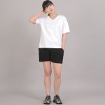미니멀 16s 코튼 V넥 반팔티셔츠 SVR-8A07 화이트