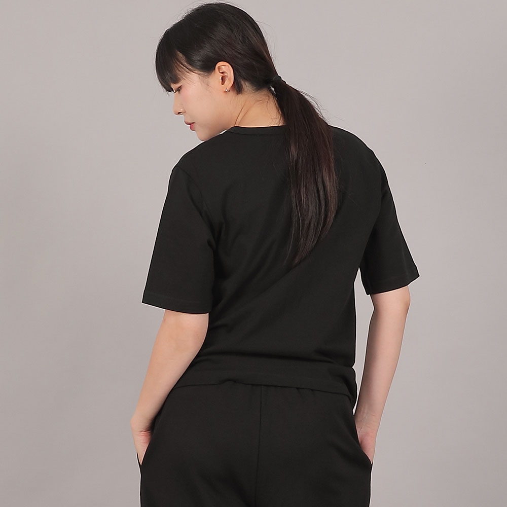 미니멀 소프트 R넥 반팔티셔츠 SMR-8A06 블랙