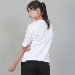 오버핏 소프트 R넥 반팔티셔츠 RSM-8A10 화이트