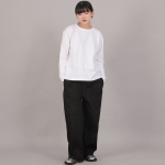 오버핏 소프트 R넥 긴팔티셔츠 RMR-8A18 화이트
