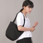 포켓리스 트래페즈 에코백 EPL-166 블랙M