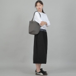 포켓리스 트래페즈 에코백 EPL-166 다크그레이M