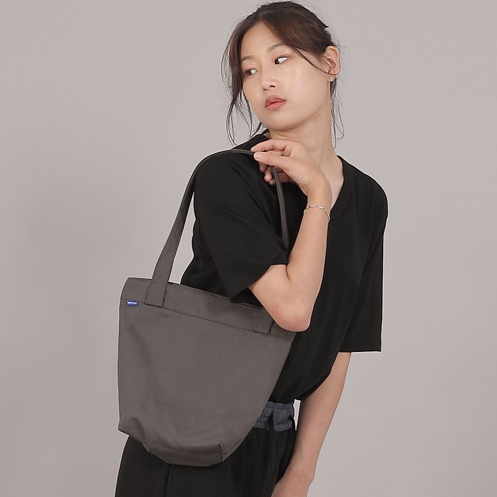 포켓리스 트래페즈 에코백 EPL-166 다크그레이M