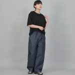포켓리스 워크 밴딩 와이드팬츠 EWW-385 데님 인디고