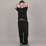 소프트 에센셜 기모 와이드팬츠 SEK-388 그레이블랙