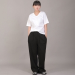 소프트 에센셜 기모 와이드팬츠 SEK-388 블랙블랙