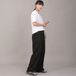 소프트 에센셜 기모 와이드팬츠 SEK-388 블랙블랙