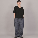 코어 와이드 밴딩팬츠 MWP-391 데님 라이트인디고