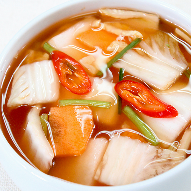 전주찬방 나박김치 2kg