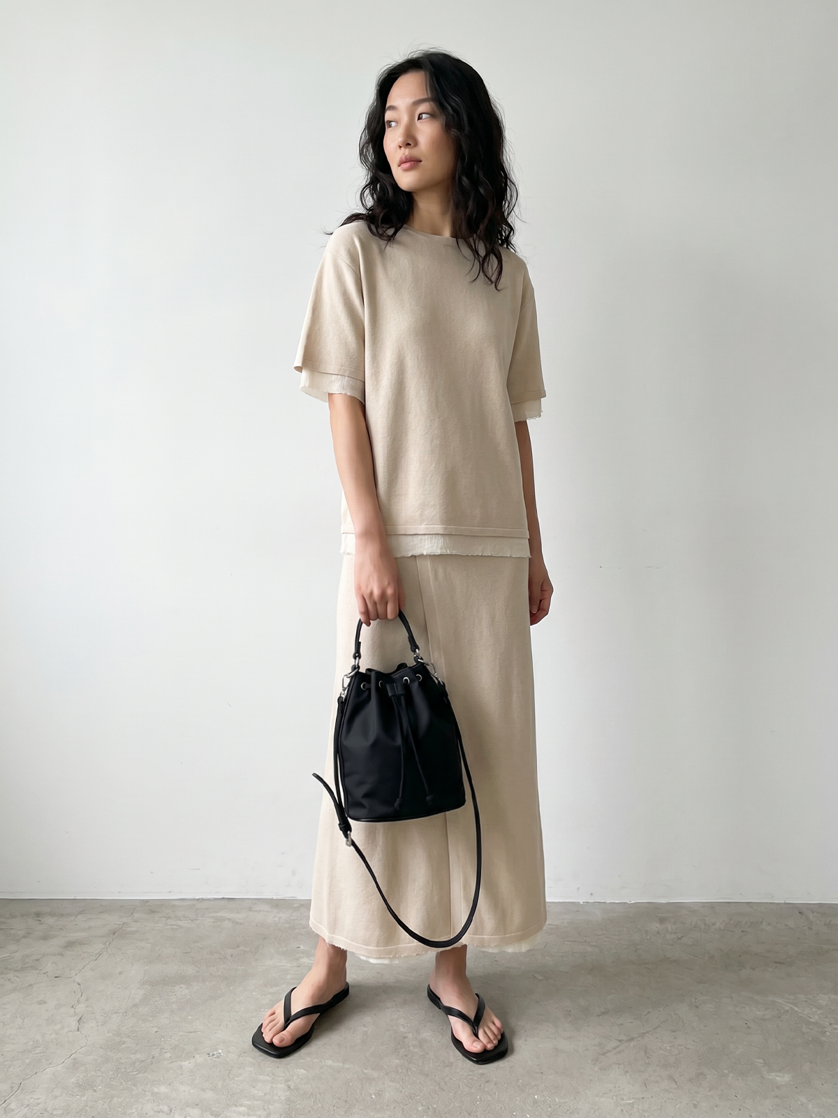 [7/21예약발송]Rachel Nylon Bucketbag Small 레이첼 나일론 버킷백 스몰