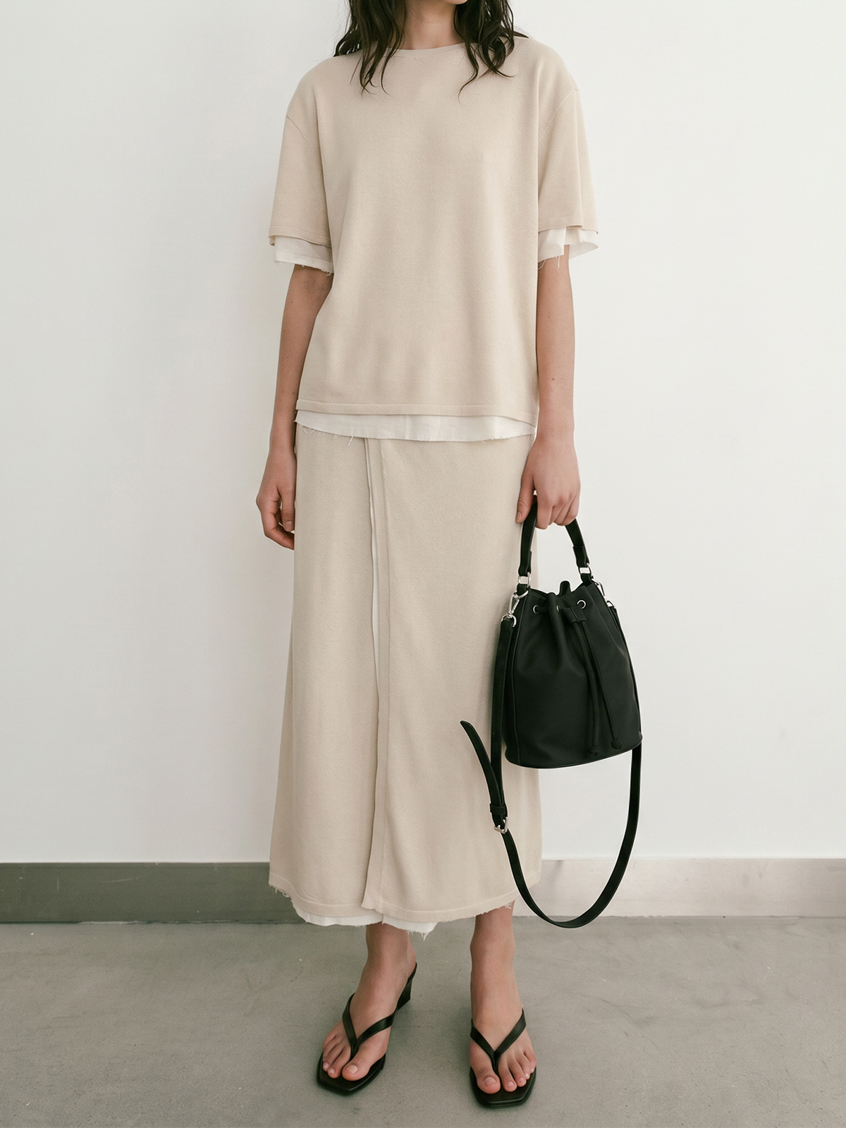 [7/21예약발송]Rachel Nylon Bucketbag Small 레이첼 나일론 버킷백 스몰