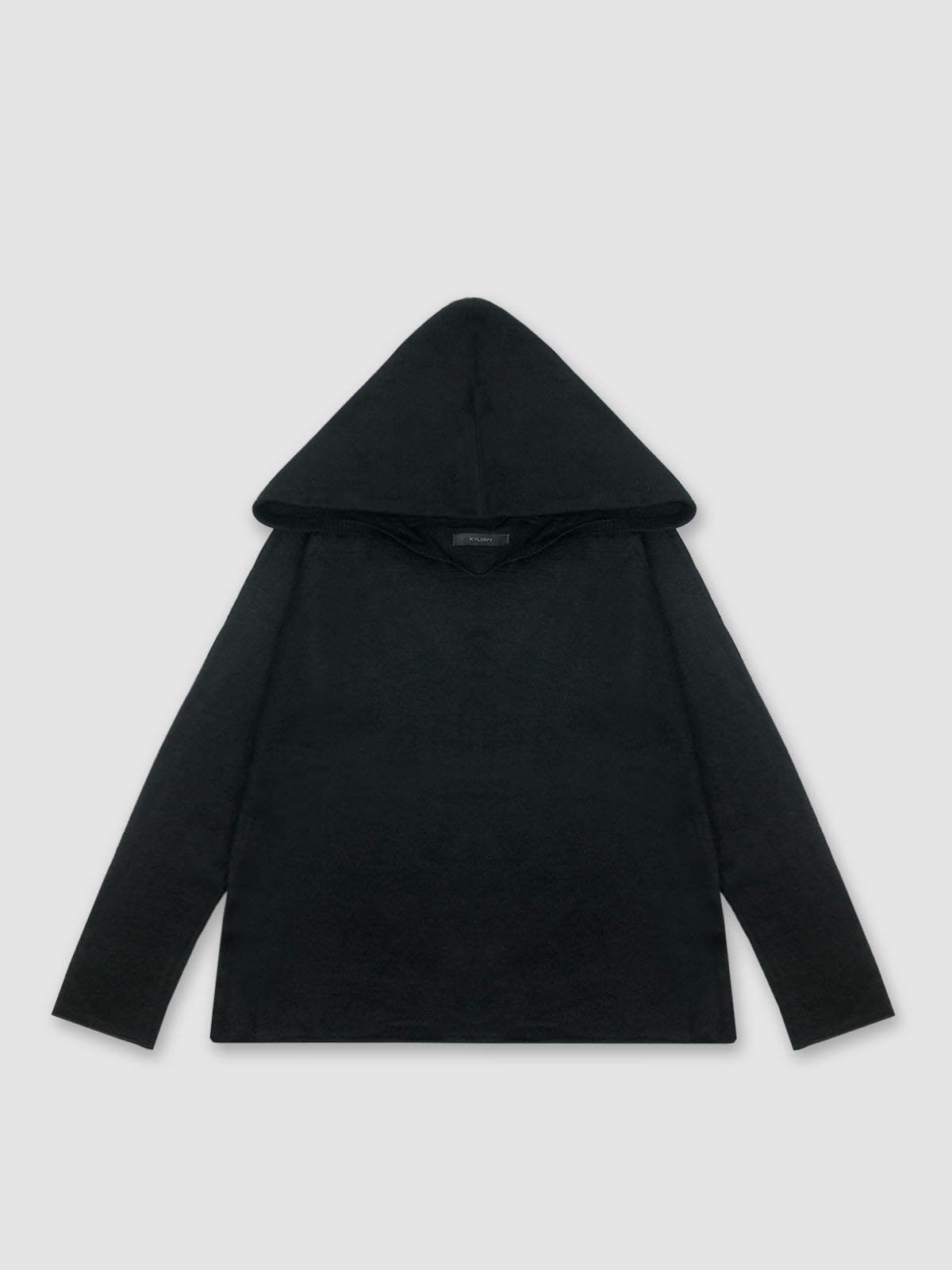 Jude Knitted Hoodie 쥬드 니트 후드_블랙 BK