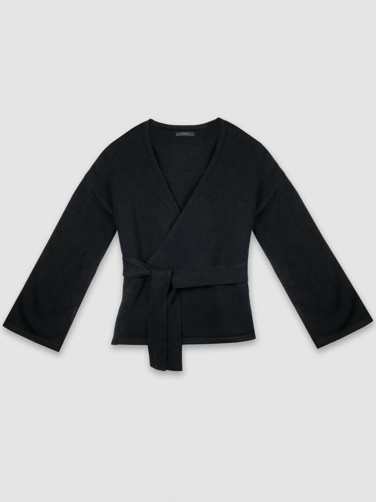 Sheina Wrap Knit Cardigan 시나 랩 니트가디건_블랙BK