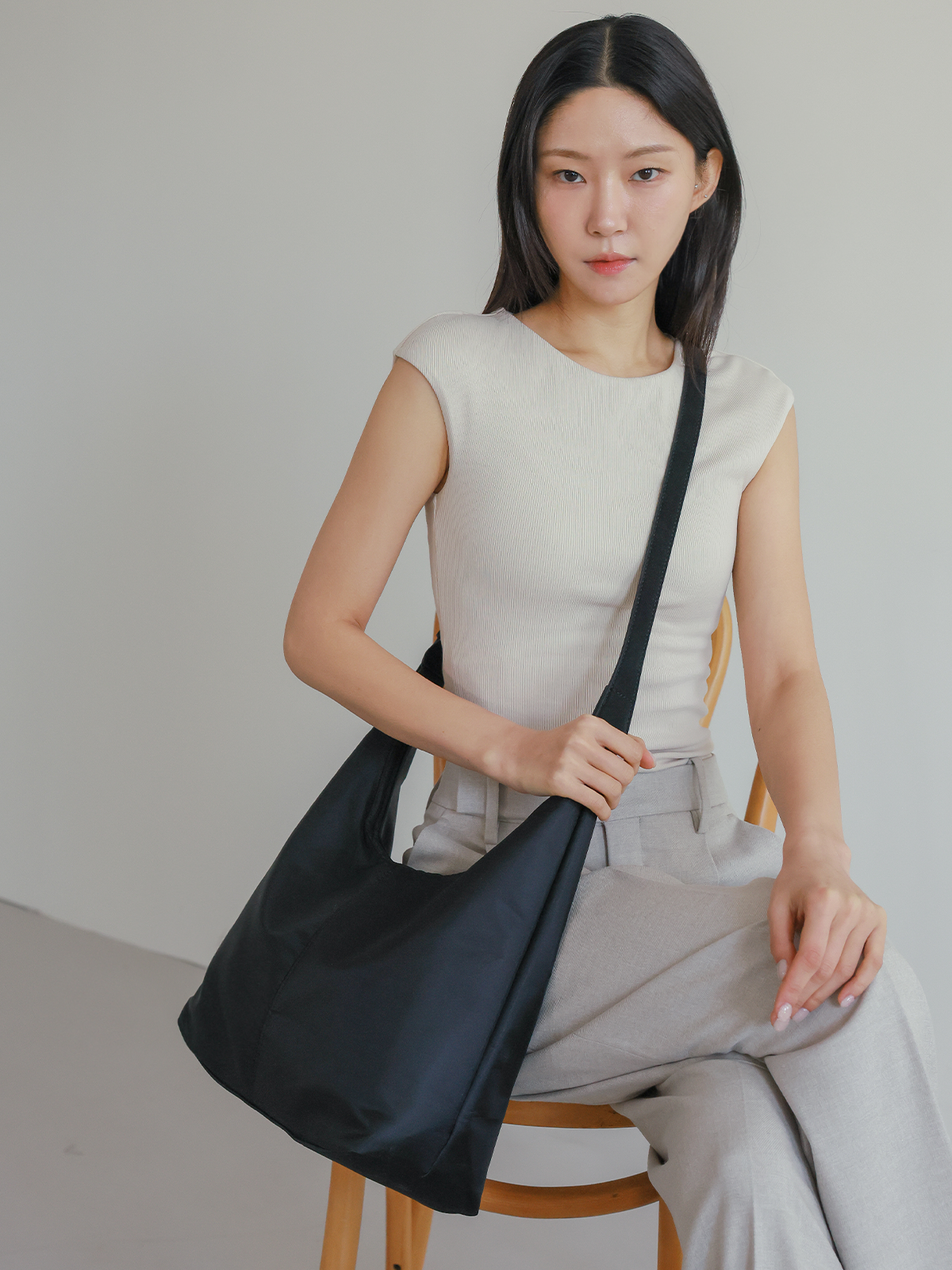 Neve Nylon Shoulder Crossbodybag 니브 나일론 2color