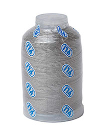 YLI 소프트터치 보빈용 면사 1000 Yds - 그레이 22901-GRY