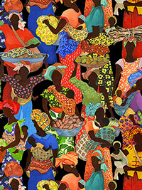 아프리칸 스토리 by 그웬돌린 맥쉐퍼드 45001E-BLACK