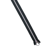 YKK 플라스틱 지퍼 25cm 25-BLK-GREY