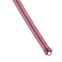 YKK 플라스틱 지퍼 25cm 25-LTPINK-CHOCOLATE