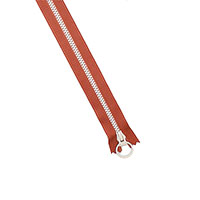 YKK 플라스틱 지퍼 20cm 20-TERACOTA-WHITE