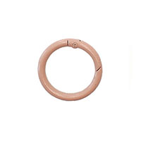 원터치 오픈 키링 - 라이트 코랄 33mm KR-33-LTCORAL