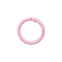 원터치 오픈 키링 - 라이트핑크 33mm KR-33-LTPINK
