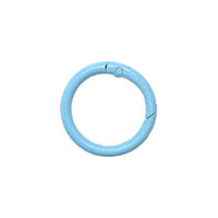 원터치 오픈 키링 - 라이트블루 33mm KR-33-LTBLUE