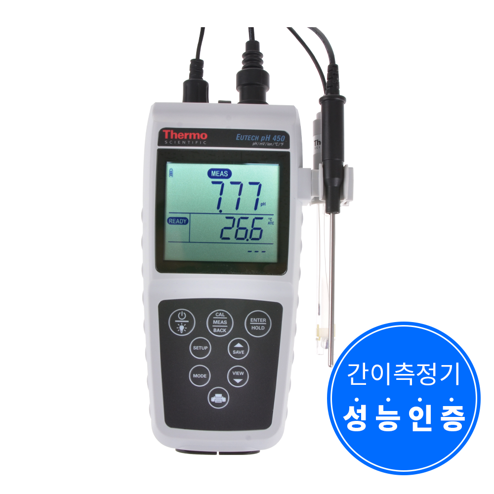 pH 450 휴대용 pH측정기